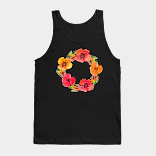 flower wreath Tank Top